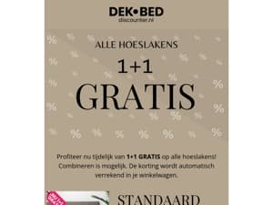 100% korting?!