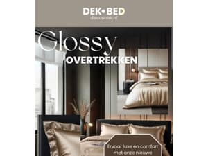 NIEUW: Glossy dekbedovertrekken!