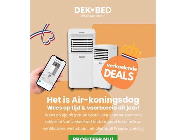 Air-koningsdag is vandaag!