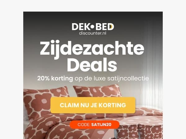 Ontdek onze satijn collectie 😍