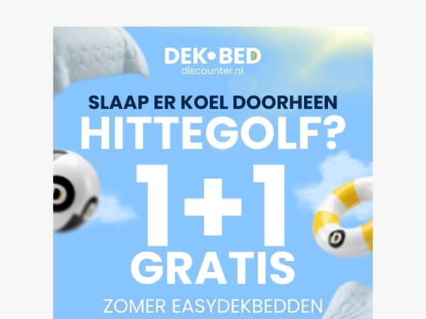 Hittegolf-deal: 1+1 gratis 🔥