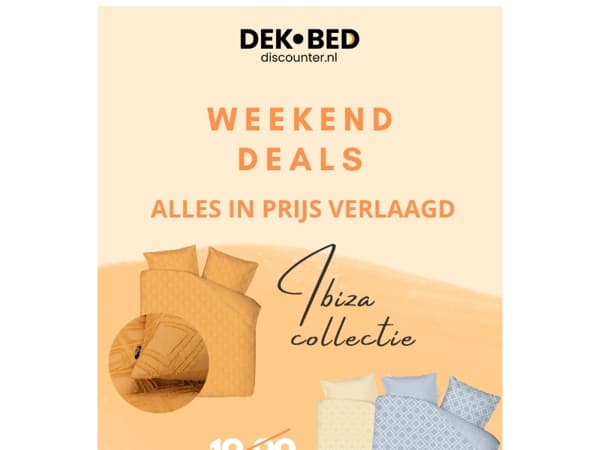 Deze deals staan voor je klaar!