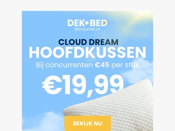 Waarom iedereen dít kussen koopt 😴