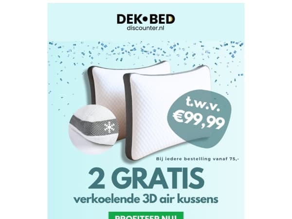 Een GRATIS (verkoelend) cadeautje voor je!