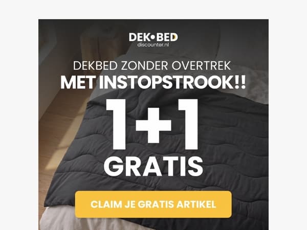 1+1 GRATIS op deze nieuwe collectie!