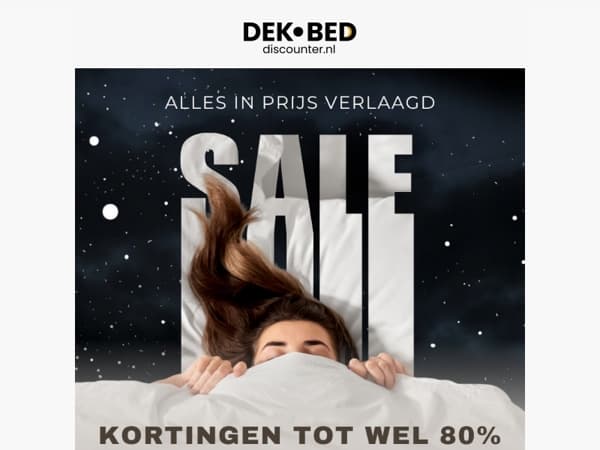 Laatste kans: Beddengoed vanaf €2,50!