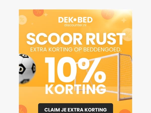 Scoor Oranje-korting 🧡