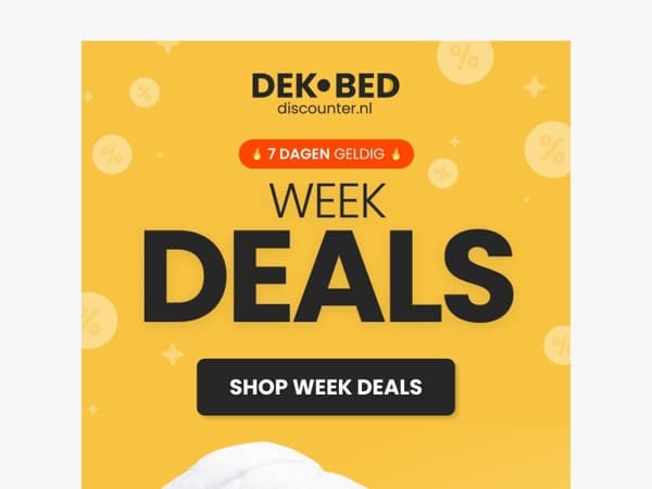 Verkoelende weekdeals voor jou ❄️