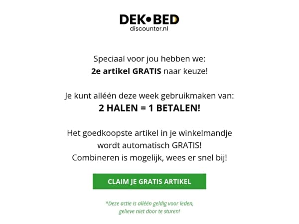 Kies jouw beddengoed! (Gratis)
