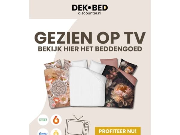 Beddengoed gezien op TV?