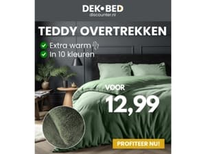 Kruip in bed met Teddy beddengoed!