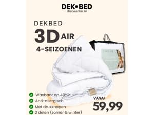 ❄️☀️ Eén dekbed voor alle seizoenen