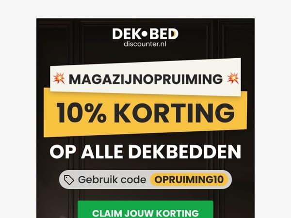💥 Magazijnopruiming 💥