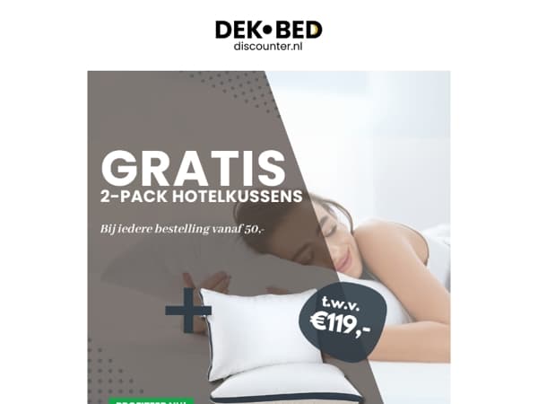 2 Cadeau's voor jou!
