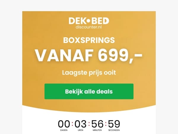 🚨 EINDE MAGAZIJNOPRUIMING 🚨