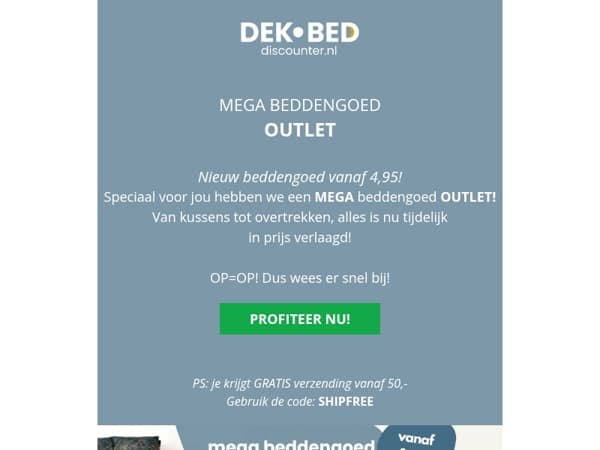 Gefeliciteerd! Je bent geselecteerd!