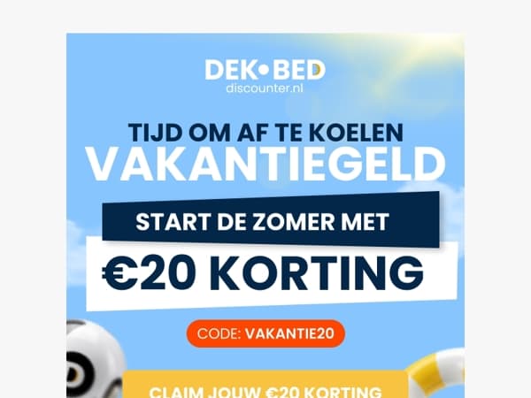 Houd je bed lekker koel! ❄️