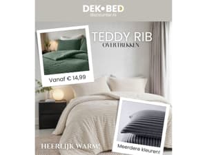 Heb jij onze Teddy Rib al gezien? 🐻✨