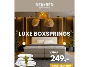 Op zoek naar een nieuwe boxspring?