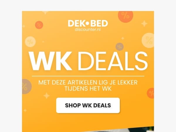 Lig lekker tijdens het WK 🇳🇱
