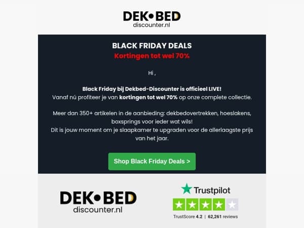 We zijn helemaal live!