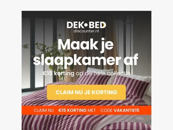 Maak je slaapkamer compleet 😍