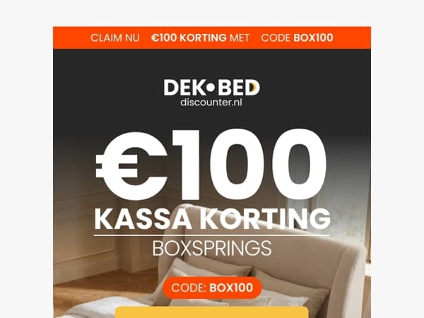Comfortabel slapen begint hier! 💤