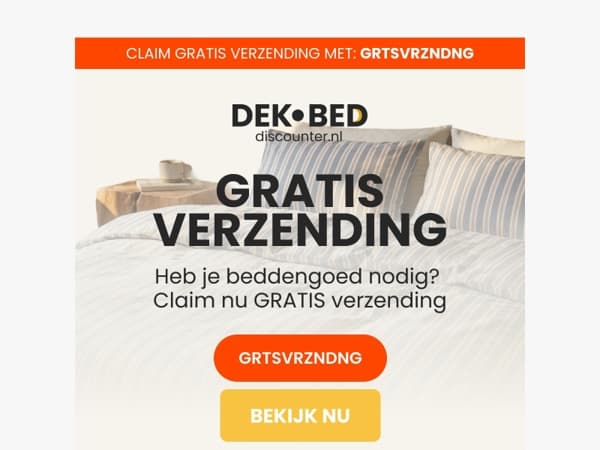 Profiteer nu van GRATIS verzending! 🎉