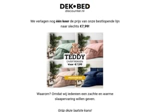 We doen het nog één keer