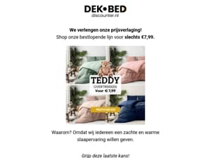 Wegens succes verlengd!