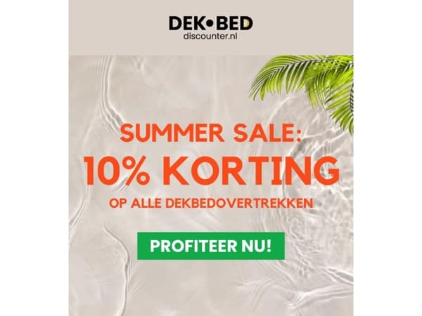 Alle dekbedovertrekken in de actie!