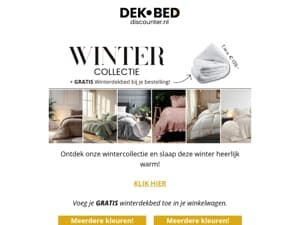 De temperatuur daalt... ben jij voorbereid?