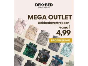 OUTLET - Kortingen tot wel 70%?!