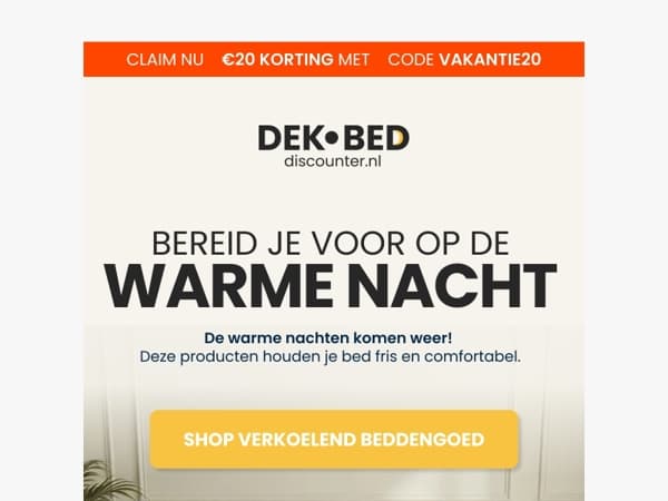 Zomerdeals voor jou 🌞