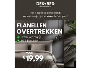 Koude nachten op komst! ❄️