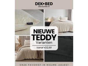 Nieuwe varianten: TEDDY! ✨