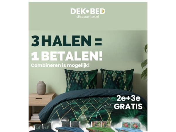 2e + 3e artikel GRATIS?!