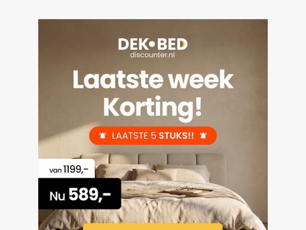 Deze bestseller is bijna uitverkocht 🫣