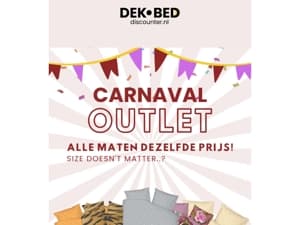 Size doesn't matter! Alle maten dezelfde prijs!