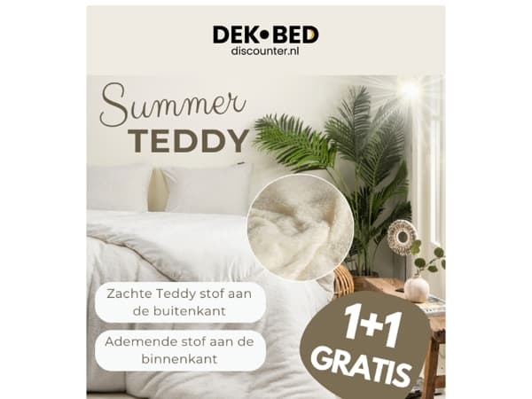 Teddy Dagdeals! - 2e GRATIS!