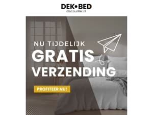 RE: GRATIS verzending van start!