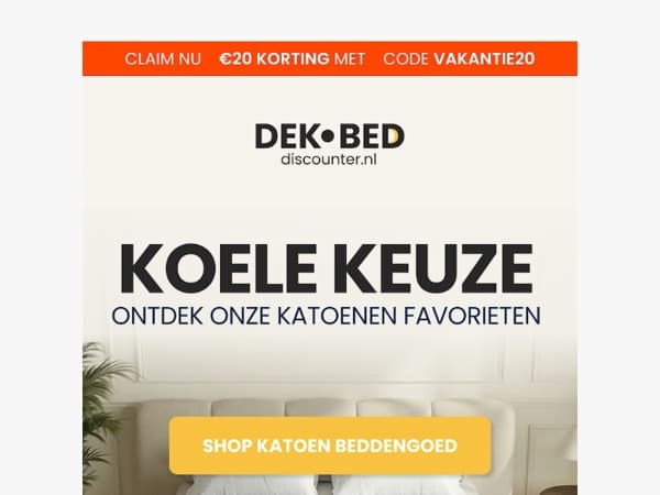 De beddengoed tip voor juli 😏