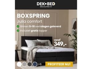 De beste boxspring vind je hier!