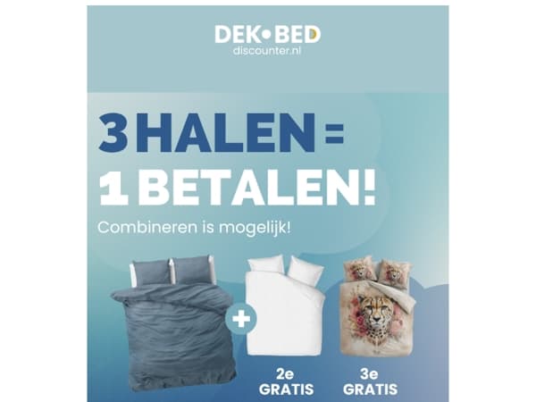 Heb je je GRATIS beddengoed al geclaimd?