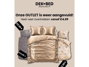 De outlet is weer aangevuld!
