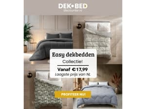 Easy Dekbedden: de goedkoopste van Nederland