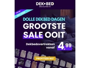 Dit wil je niet missen.. 70% korting