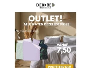 Jouw deal wacht niet..