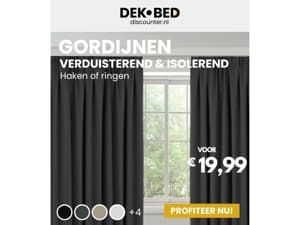 Perfecte isolatie voor de koude dagen!