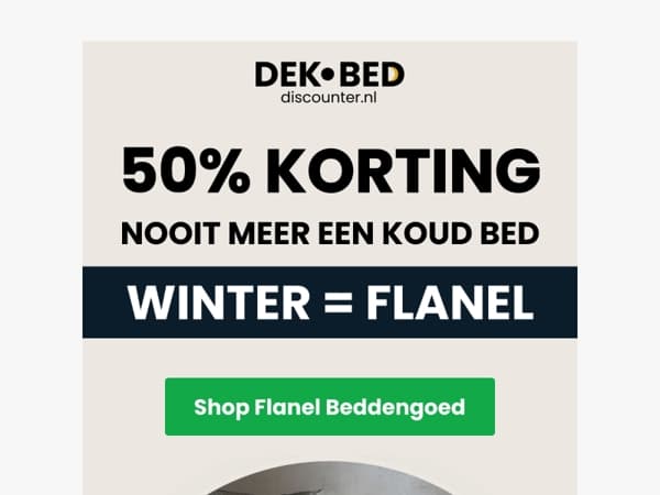 50% korting 🥶❄️